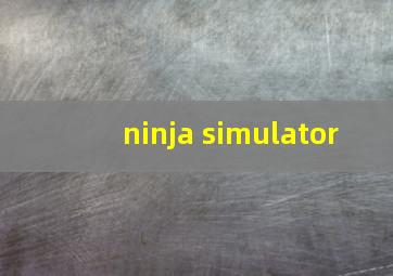 ninja simulator